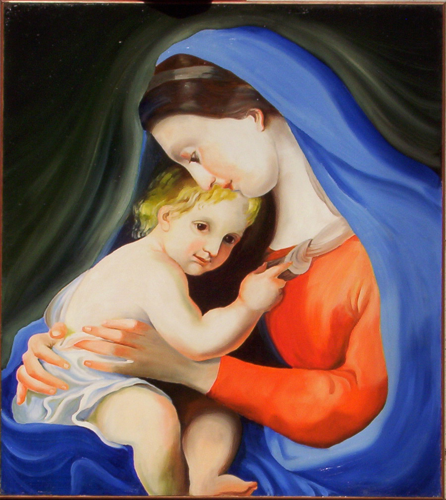 Madonna con Bambino del Cavallucci (riproduzione)